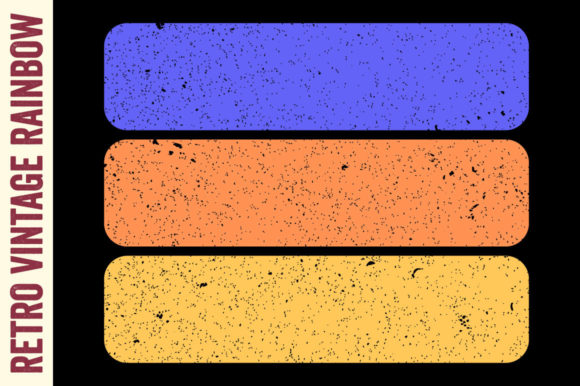 Retro Sunset Vintage Grunge Striped